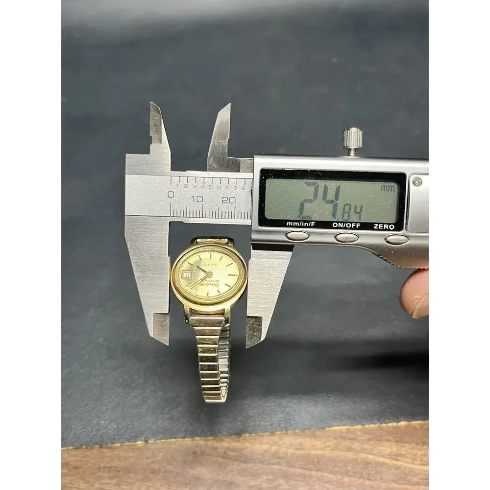 Vintage Bulova Accutron 10k RGP Case Back 247, Untested.